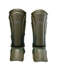 Venum Stealth Shin Guards Khaki/Green