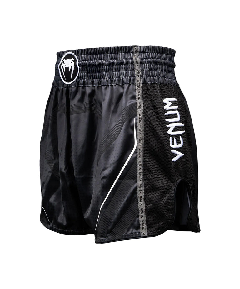 Venum Stealth Muay Thai Shorts Black/White