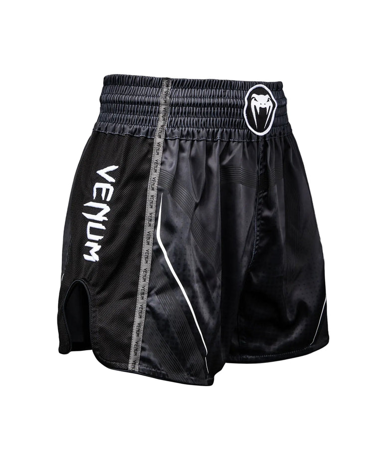Venum Stealth Muay Thai Shorts Black/White