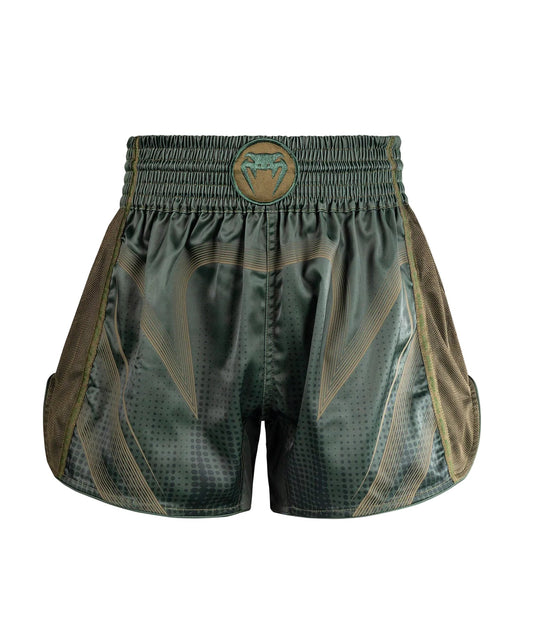 Venum Stealth Muay Thai Shorts Khaki/Green