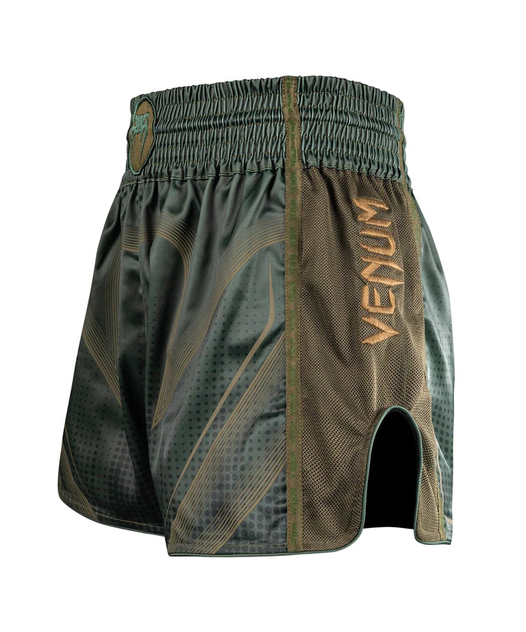 Venum Stealth Muay Thai Shorts Khaki/Green