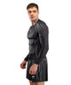 Venum Stealth Rashguard Long Sleeve Black/White