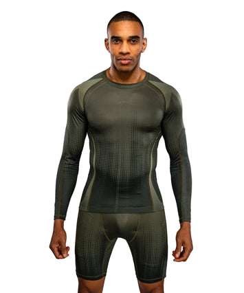 Venum Stealth Rashguard Long Sleeve Khaki/Green