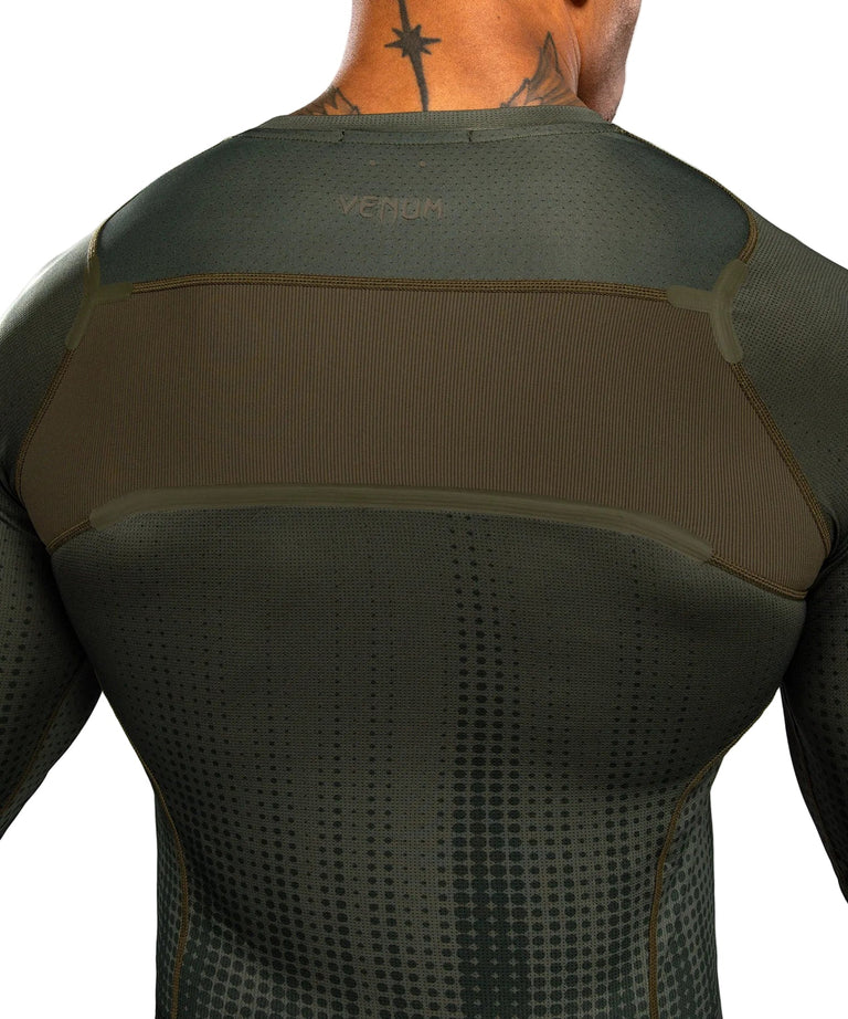 Venum Stealth Rashguard Long Sleeve Khaki/Green