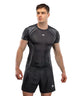 Venum Stealth Rashguard Short Sleeve Black/White