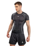 Venum Stealth Rashguard Short Sleeve Black/White