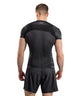 Venum Stealth Rashguard Short Sleeve Black/White