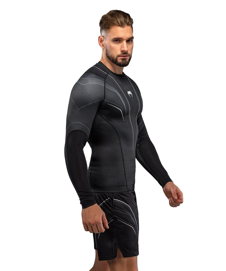 Venum Streamline Rashguard Long Sleeve Black/White