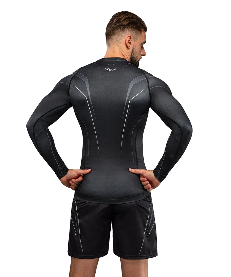 Venum Streamline Rashguard Long Sleeve Black/White
