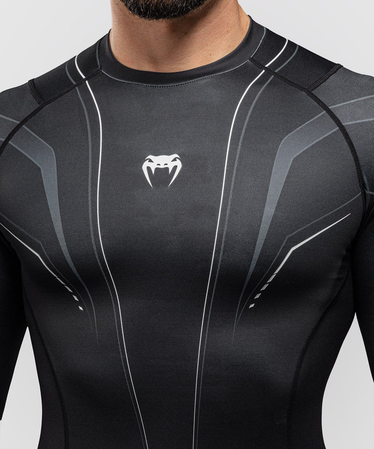 Venum Streamline Rashguard Long Sleeve Black/White