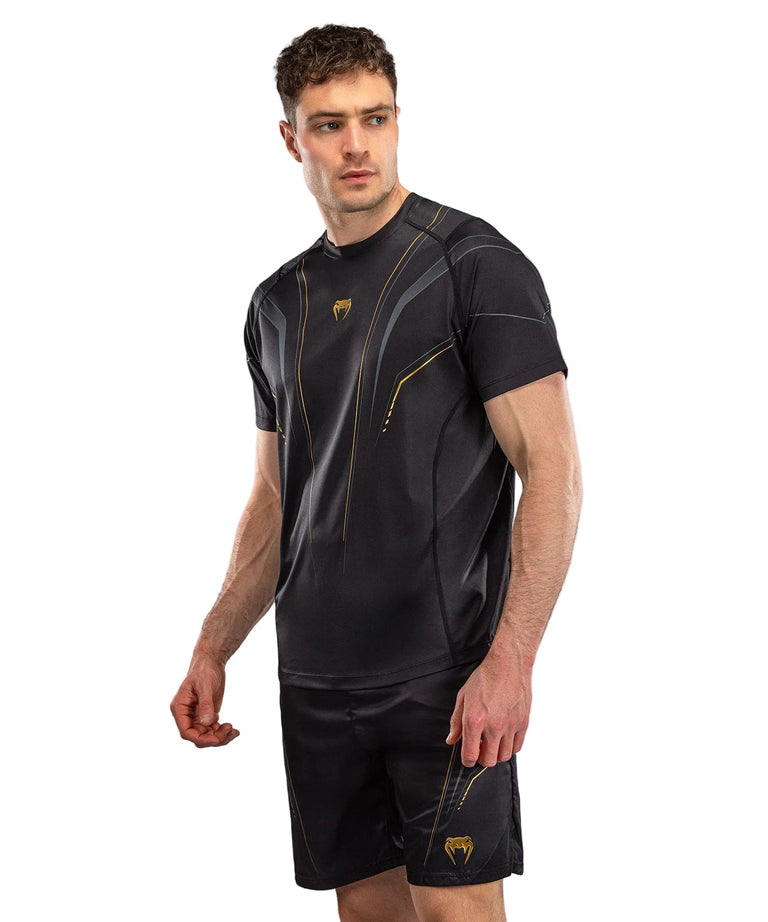 Venum Streamline Dry-Tech T-Shirt Black/Gold