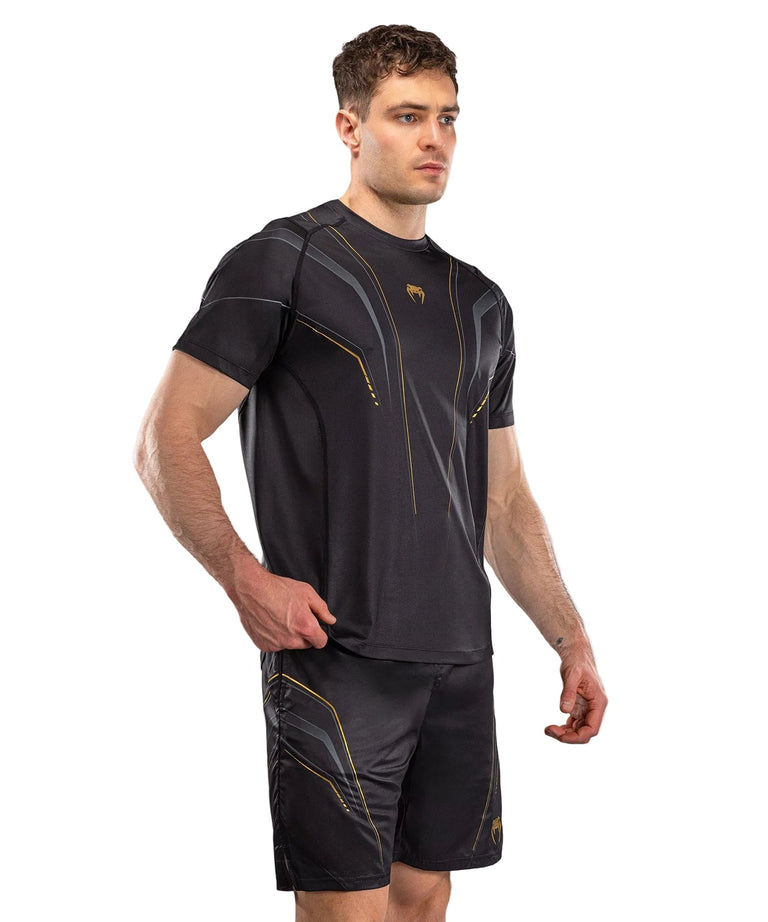 Venum Streamline Dry-Tech T-Shirt Black/Gold