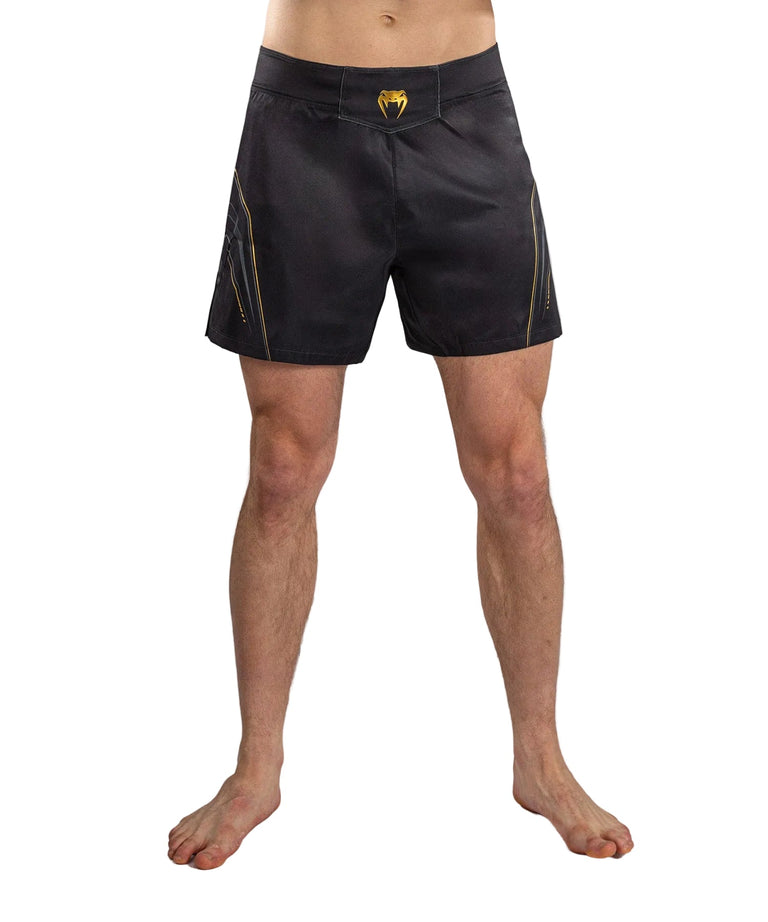 Venum Streamline Fight Shorts Black/Gold