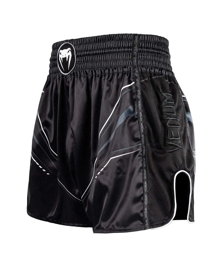 Venum Streamline Muay Thai Shorts Black/White