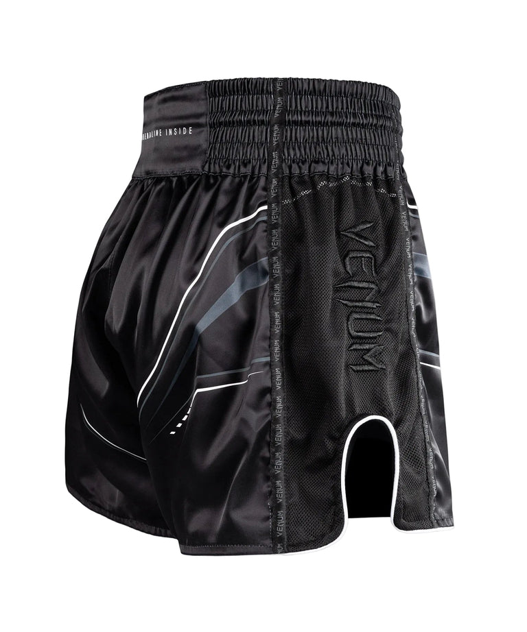 Venum Streamline Muay Thai Shorts Black/White