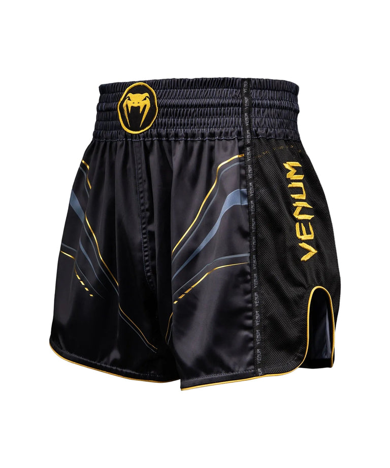 Venum Streamline Muay Thai Shorts Black/Gold
