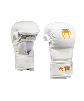 Venum Contender 1.5 XT 3D MMA Gloves White/Gold