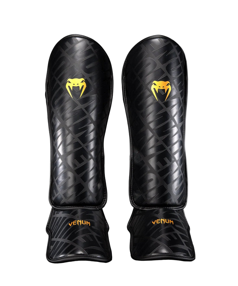 Venum Contender 1.5 XT 3D Shin Guards Black/Gold