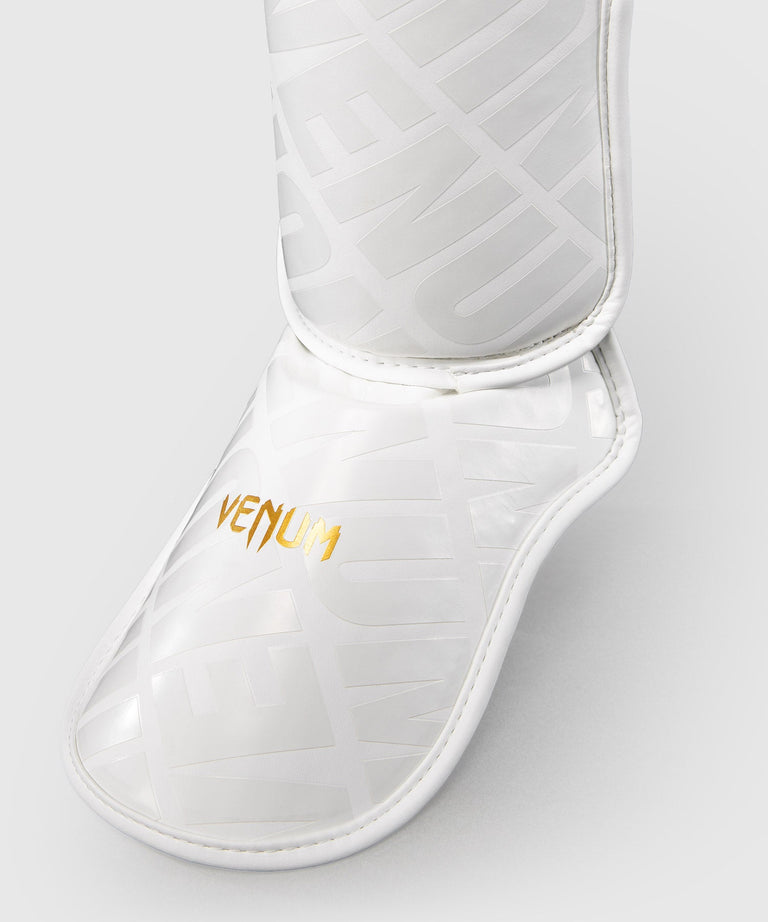 Venum Contender 1.5 XT 3D Shin Guards White/Gold