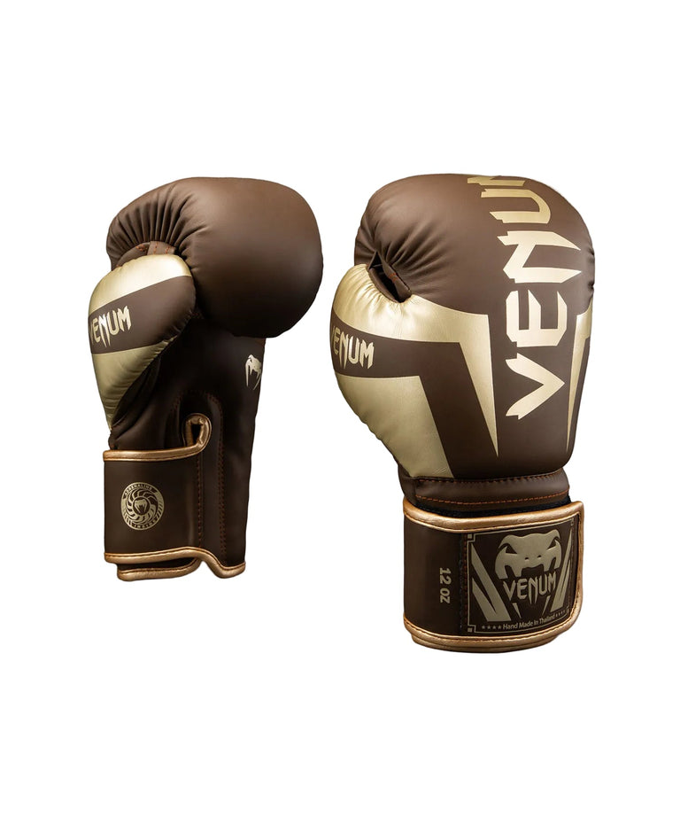 Venum Boxing Gloves Elite Brown