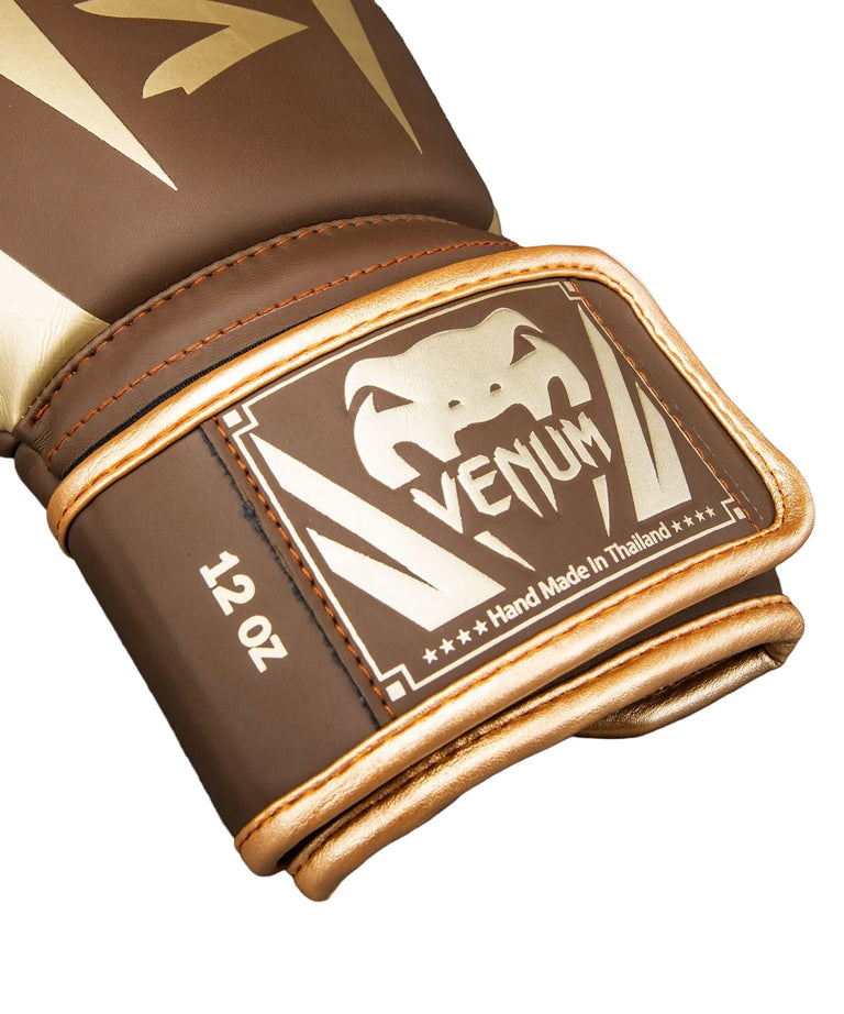 Venum Boxing Gloves Elite Brown