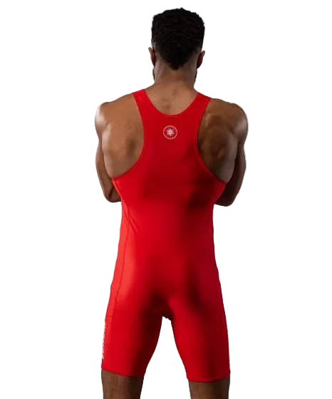 Venum Challenger Men's Wrestling Singlet Red