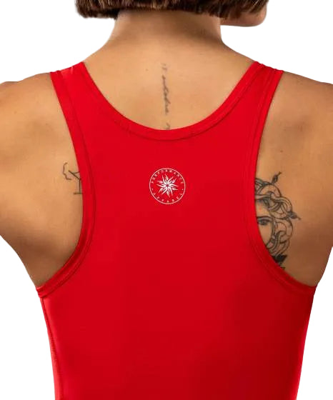 Venum Challenger Women's Wrestling Singlet Red