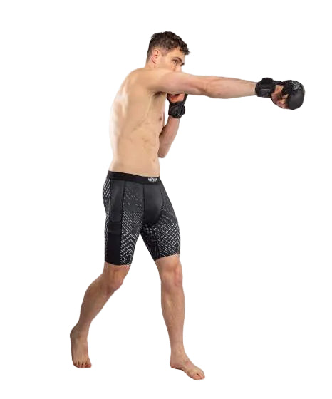 Venum Midnight Fury Vale Tudo Shorts Black/Grey/Silver