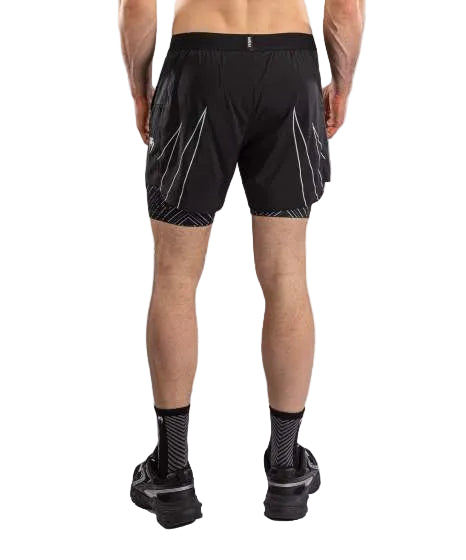 Venum Midnight Fury Training Shorts Black/Grey/Silver