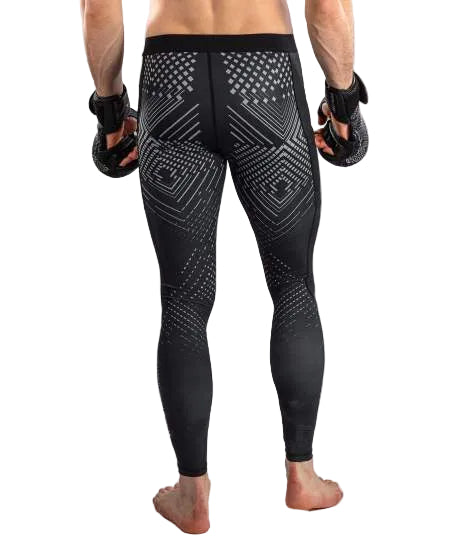Venum Midnight Fury Spats Black/Grey/Silver