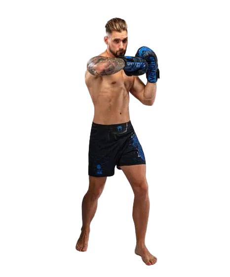 Venum Thunder Dragon FightShorts Black/Royal Blue