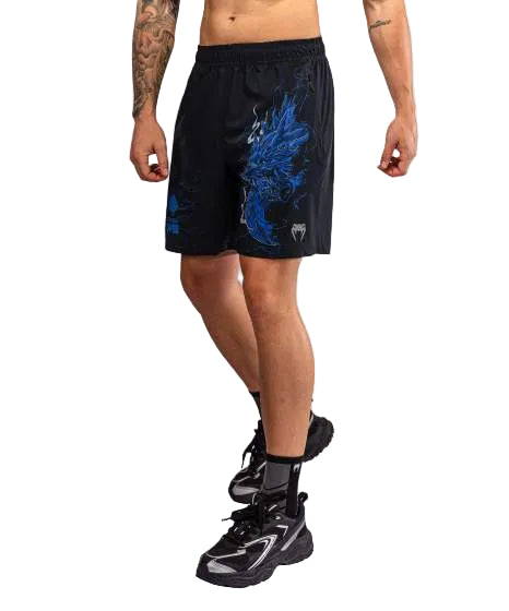 Venum Thunder Dragon Training Shorts Black/Royal Blue