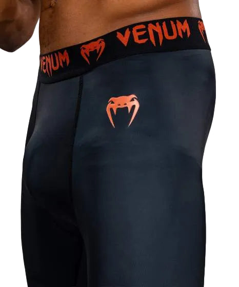 Venum Thunder Dragon Spats Black/Grey/Copper