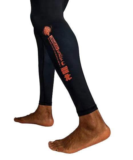 Venum Thunder Dragon Spats Black/Grey/Copper