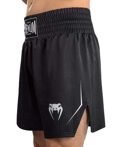 Venum Stealth Boxing shorts Black/White