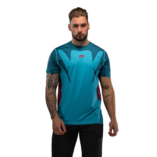 Venum Attack 90 Dry-Tech T-shirt Miami Blue