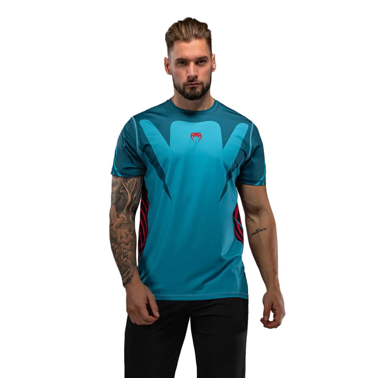 Venum Attack 90 Dry-Tech T-shirt Miami Blue
