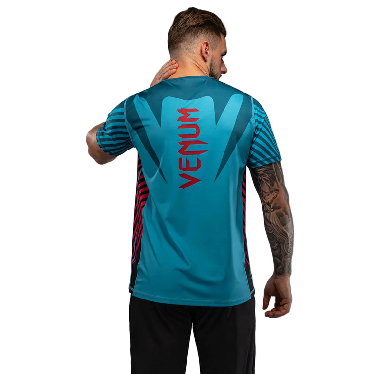 Venum Attack 90 Dry-Tech T-shirt Miami Blue
