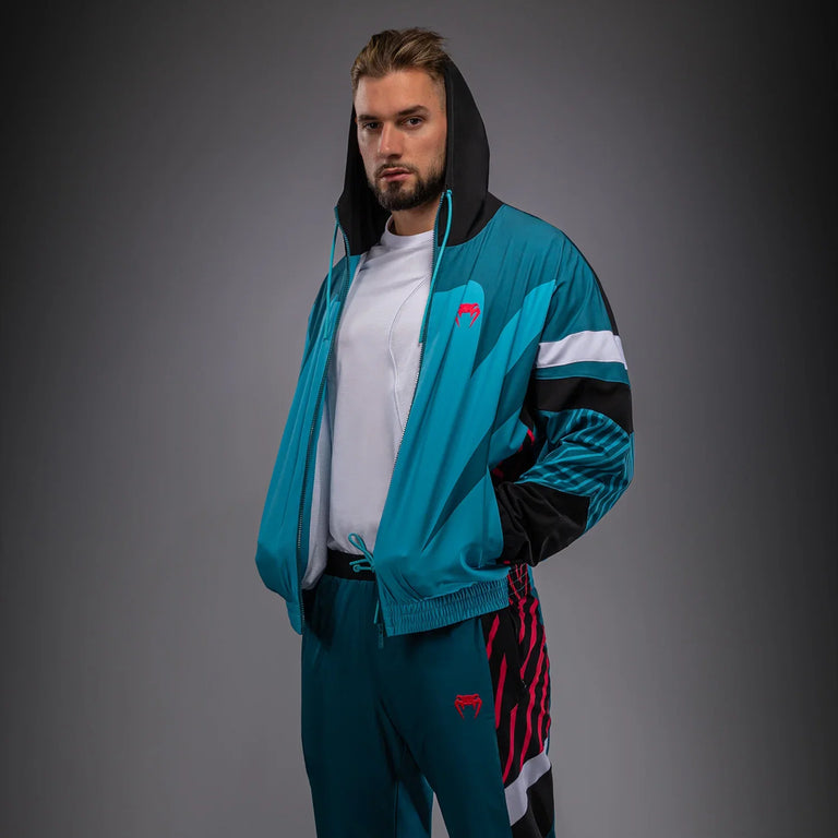 Venum Attack 90 Training Jacket Miami Blue