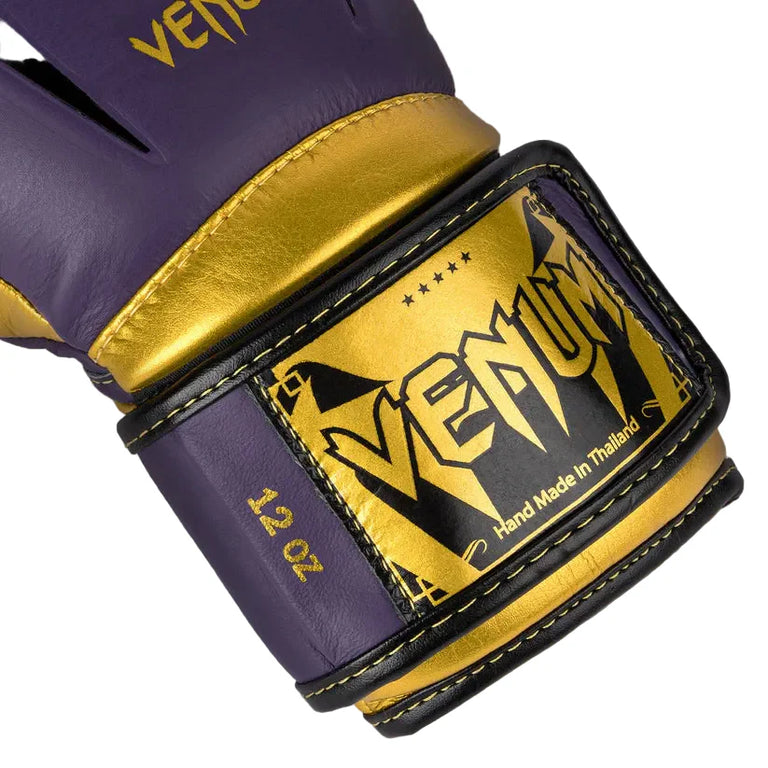 Venum Boxing Gloves Giant 3.0 Leather Purple/Gold