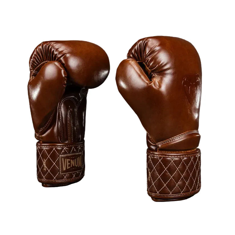 Venum Boxing Gloves Impact Classic Shiny Havana