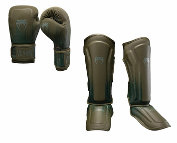Venum Kickboxing Set Stealth Khaki/Green