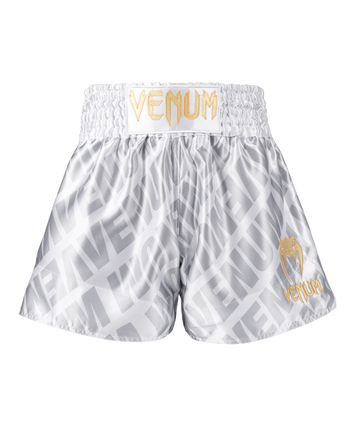 Venum Kickboxing Shorts Contender XT Muay Thai White/Silver