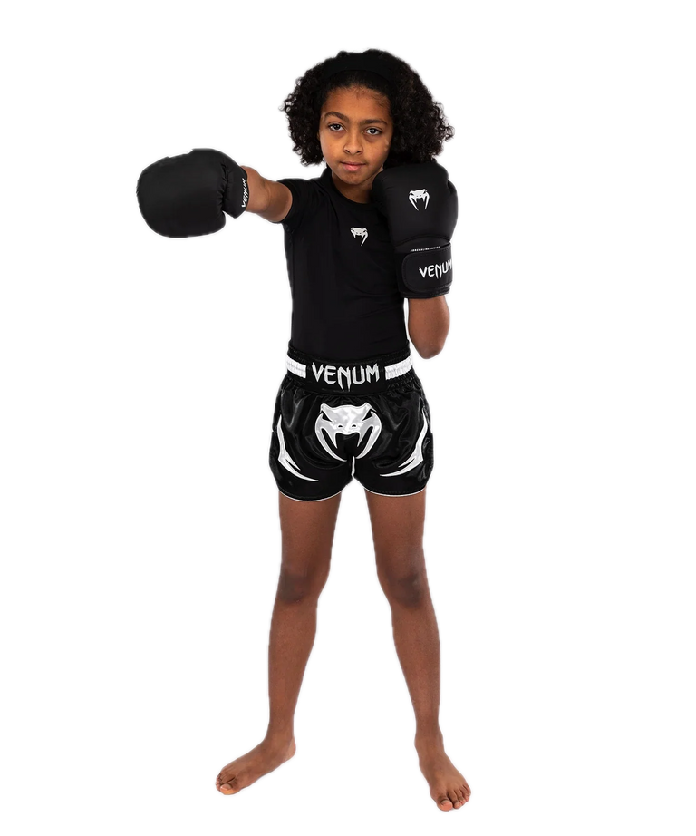 Venum Kickboxing Shorts Inferno Black/White