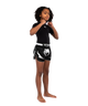 Venum Kickboxing Shorts Inferno Black/White