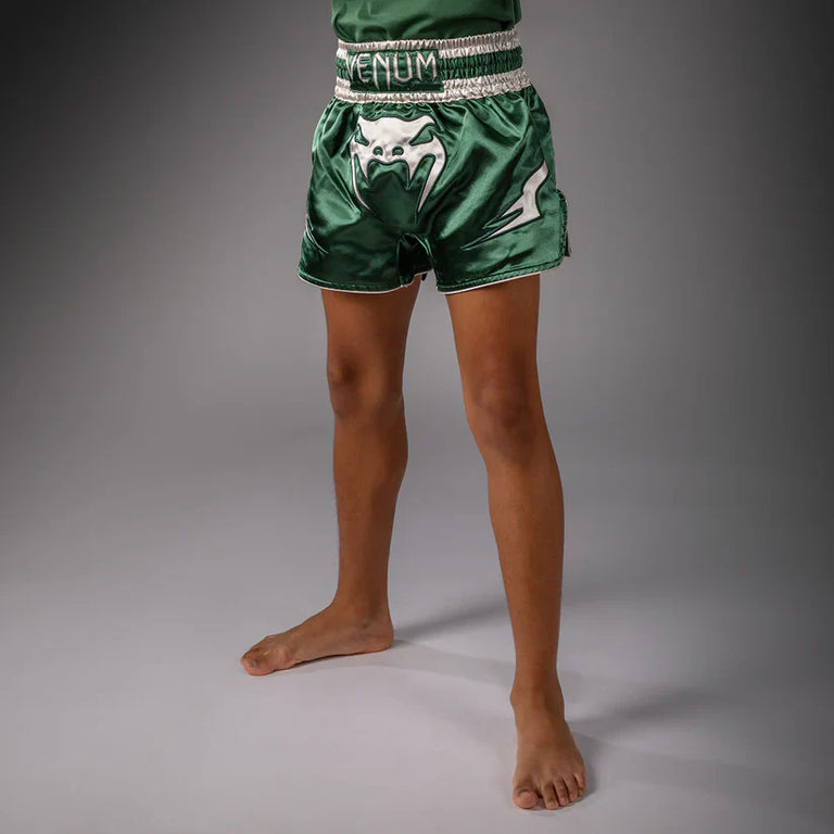 Venum Kickboxing Shorts Inferno Green/White