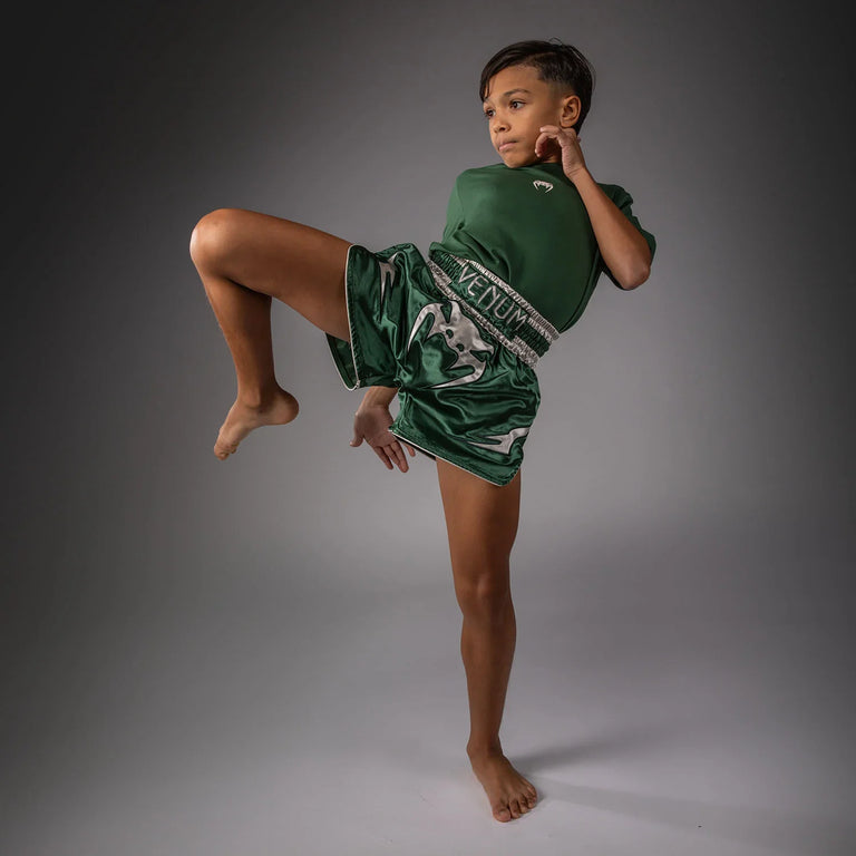 Venum Kickboxing Shorts Inferno Green/White