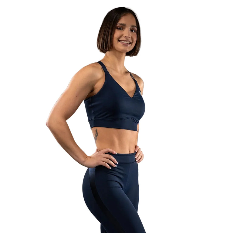 Venum Sport Bra Sculpt Shape Navy Blue