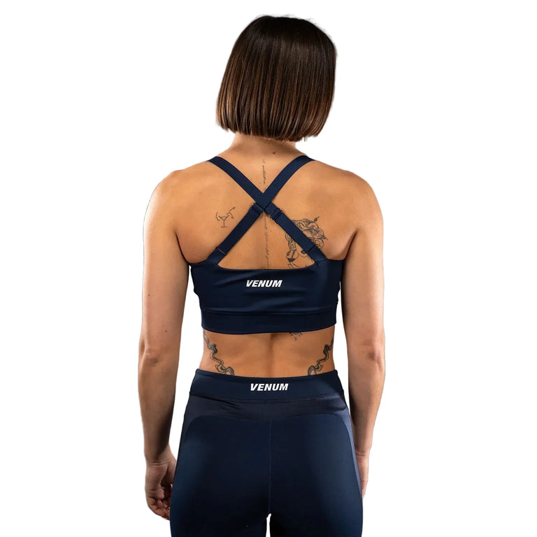 Venum Sport Bra Sculpt Shape Navy Blue