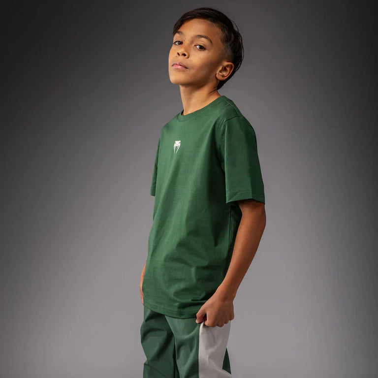 Venum T-Shirt Contender Kids Green/White